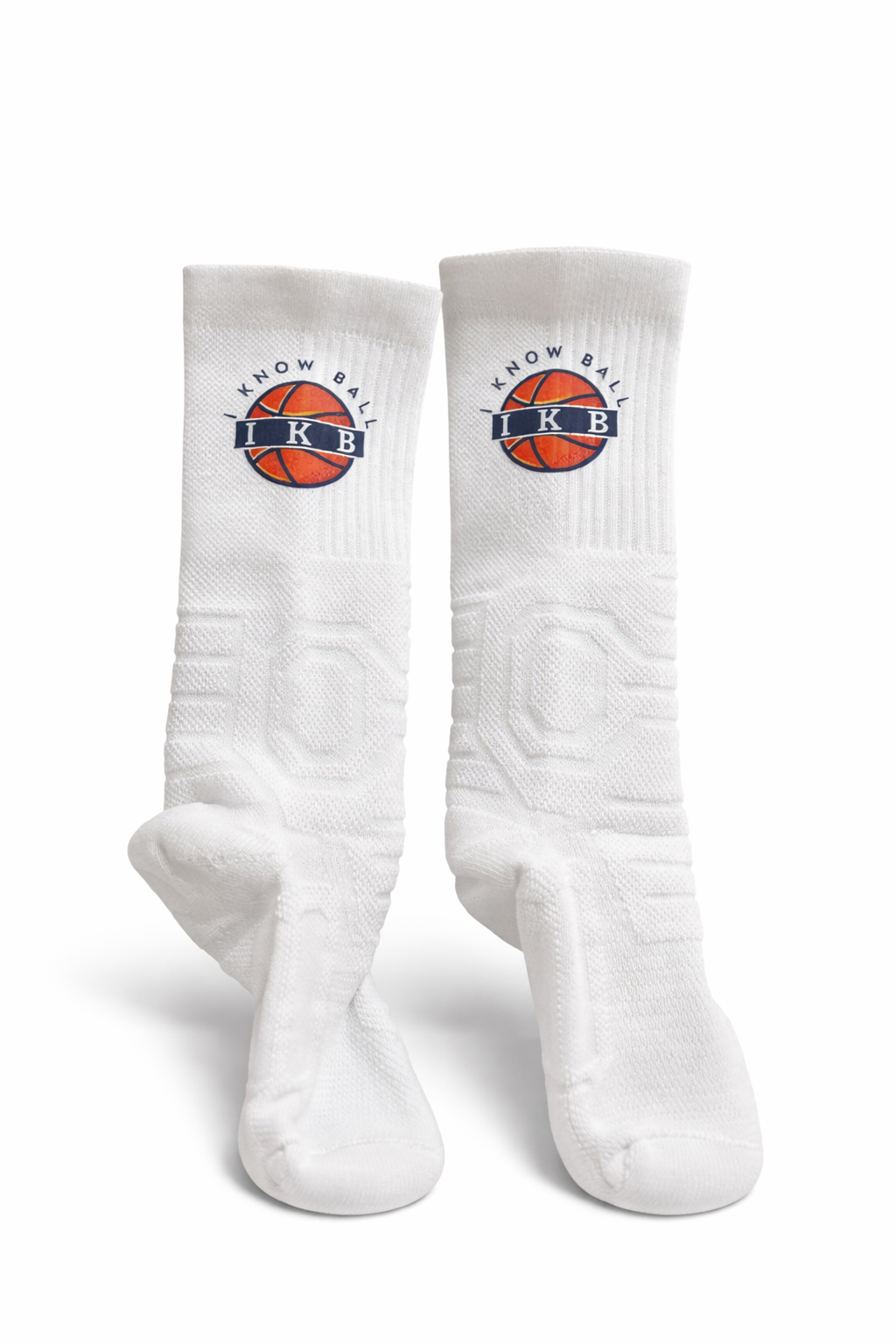 IKB WHITE SIGNATURE SOCKS