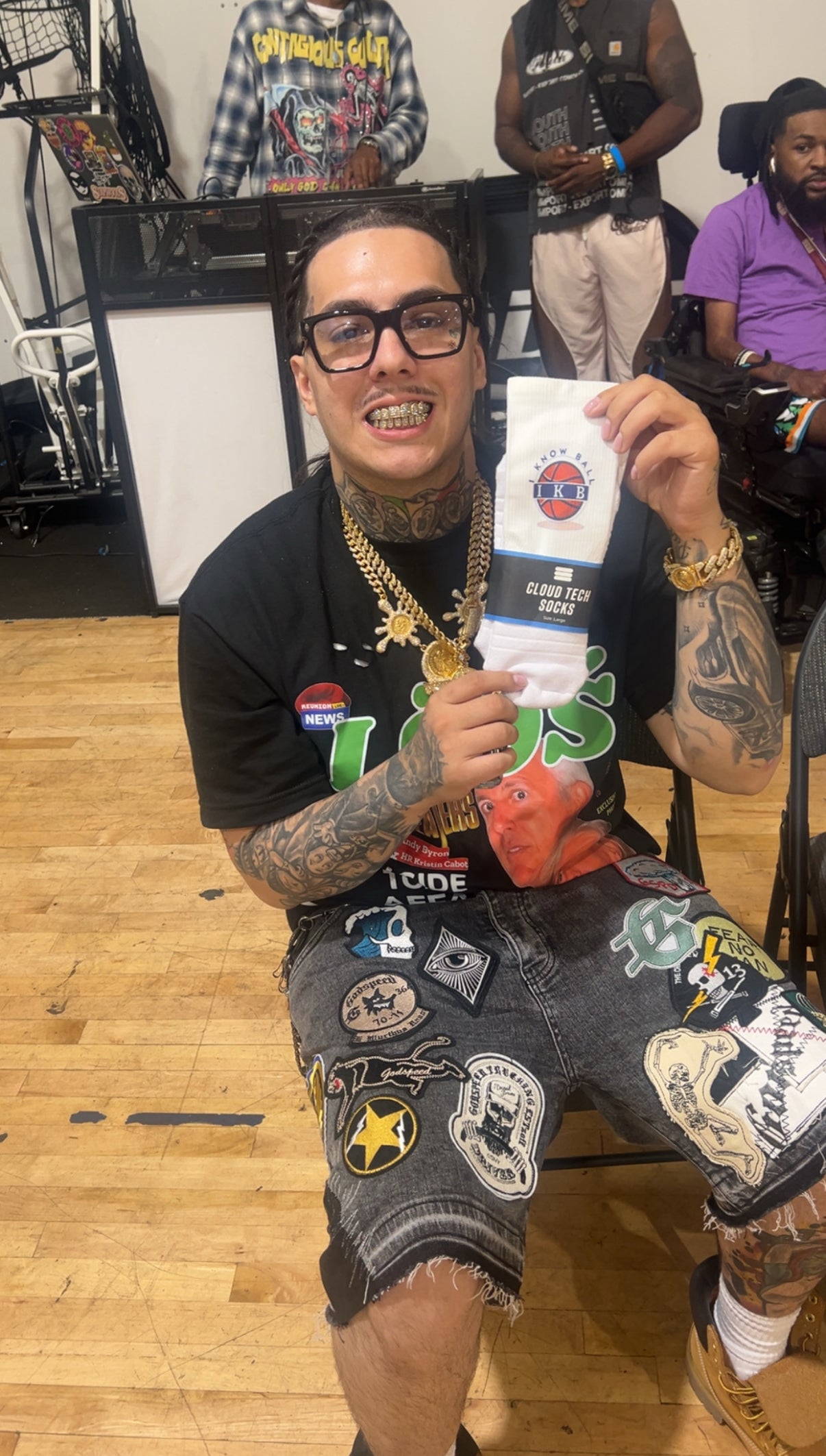 IKB WHITE SIGNATURE SOCKS